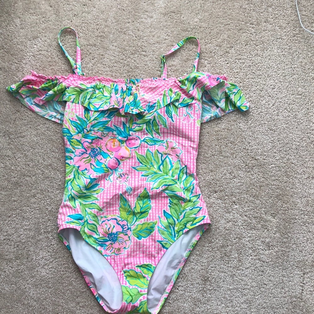 Lilly Pulitzer Fiesta One-piece Swim 10 (worn)